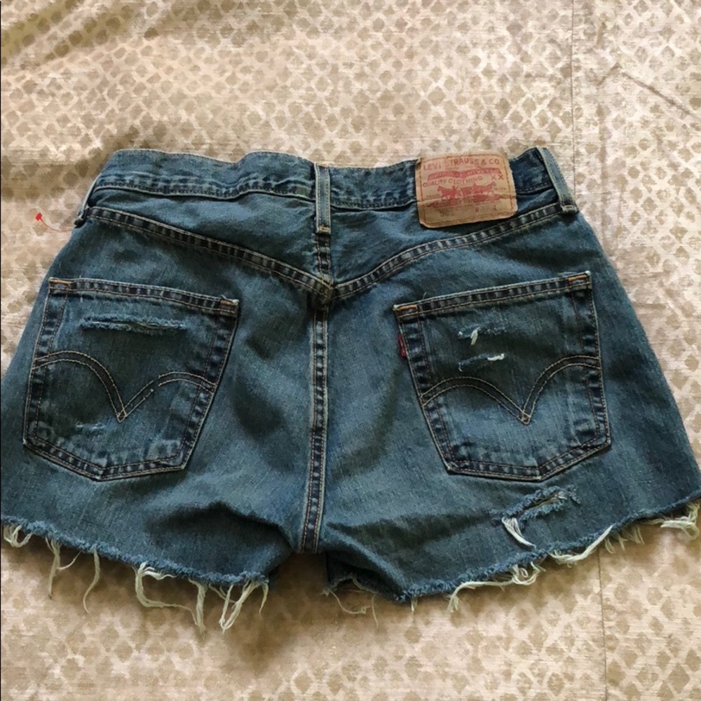 Vintage Levi’s 501 xx high waisted shorts - 33w